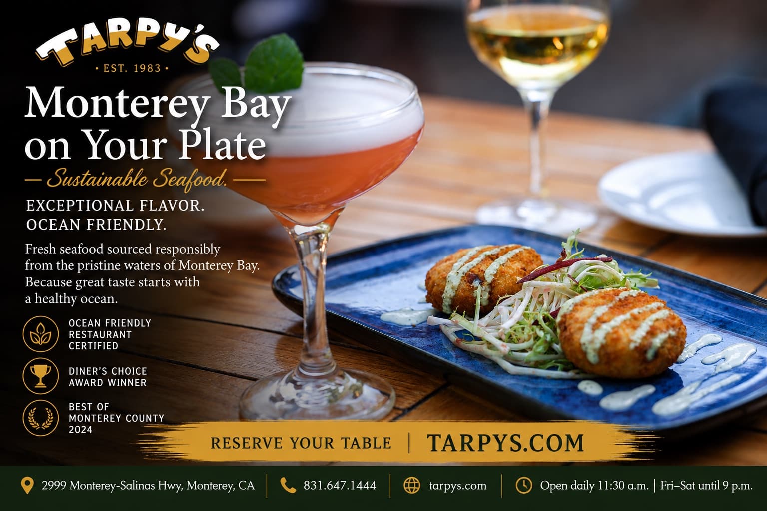 The Monterey Bay Is One of the World's Great Marine Sanctuaries. Here's What That Means for Your Plate.