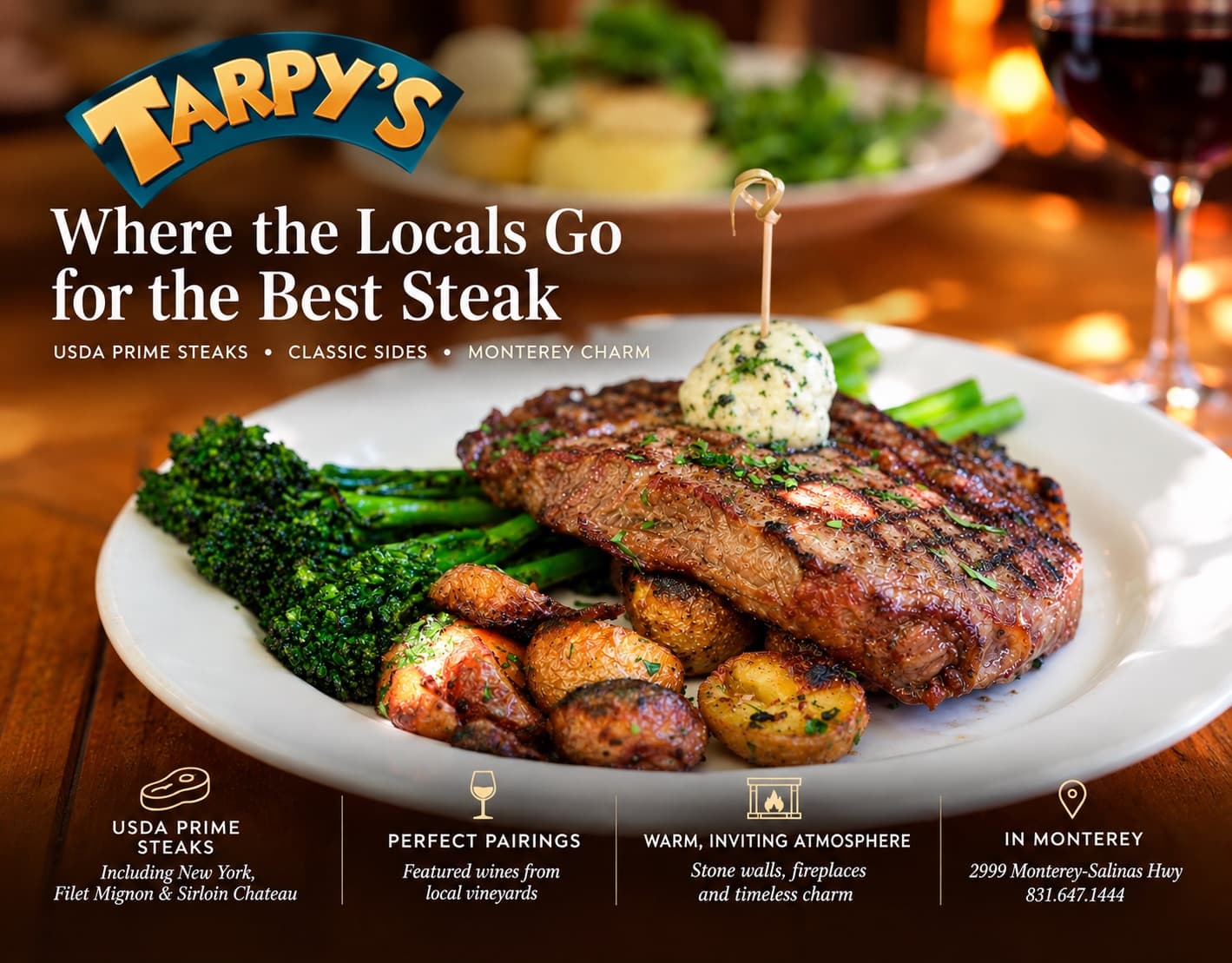What Makes the Best Steakhouse in Monterey?